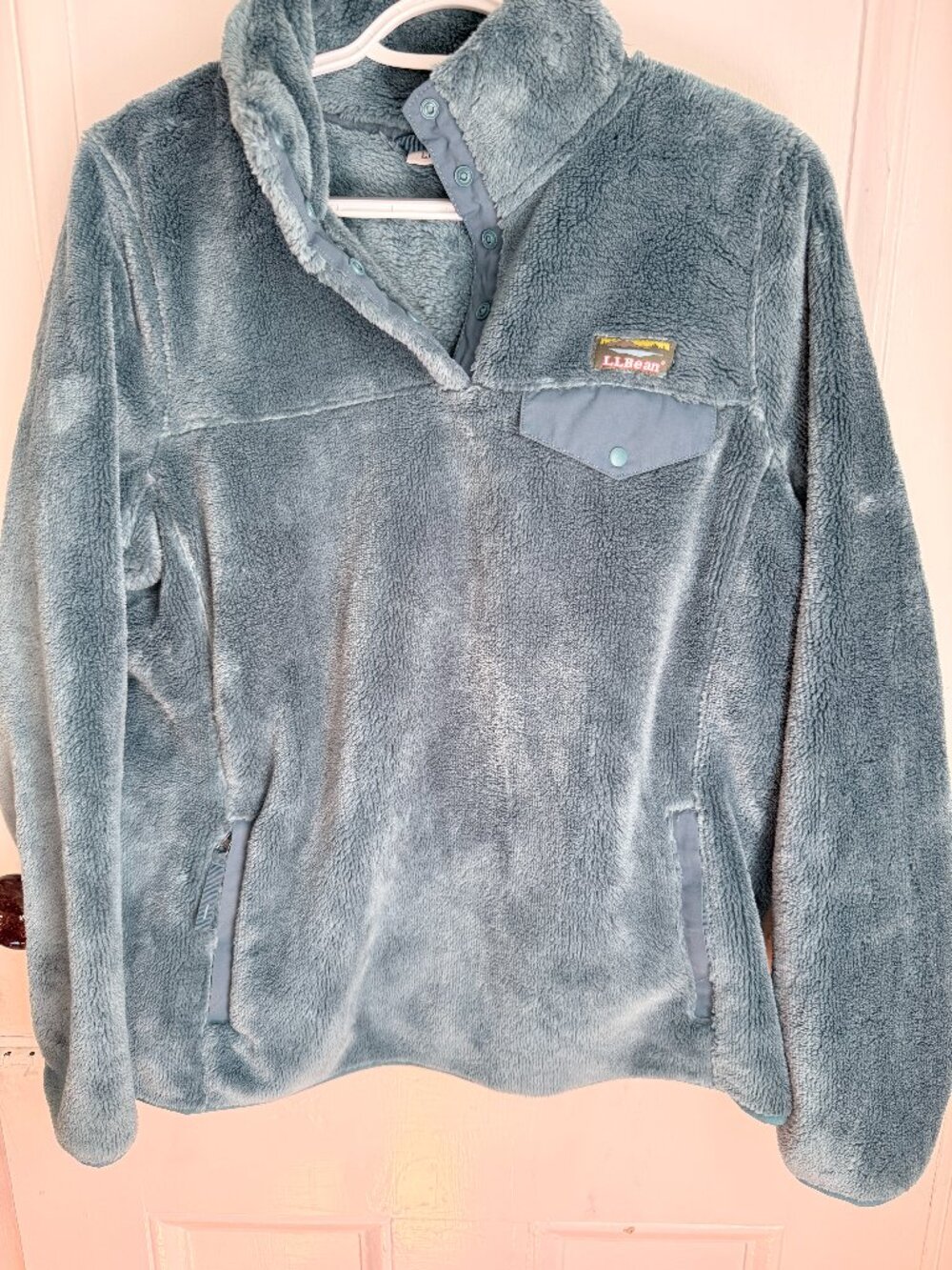 LL Bean Women's Mountain Fleece 1/4 zip pullover | Medium